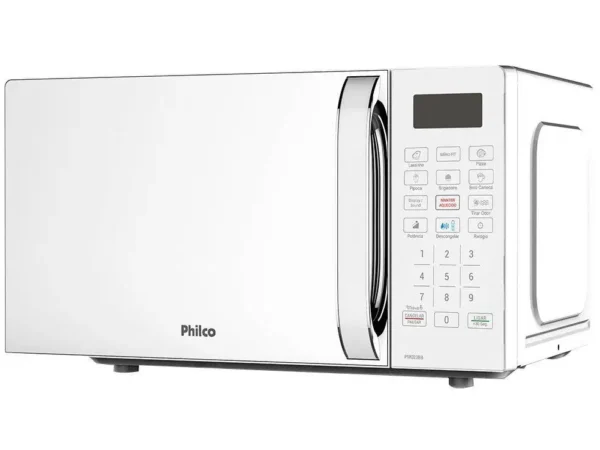 Micro-ondas Philco 20L Multifunções Limpa Fácil PMO23BB Branco - Image 2