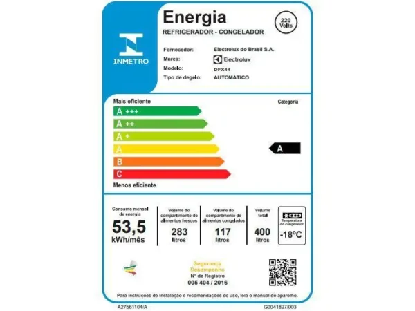 Geladeira/Refrigerador Electrolux Frost Free - 220V - Image 6
