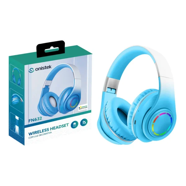 Auscultadores sem fios Bluetooth, Onistek FN632, 5.0 - Image 2
