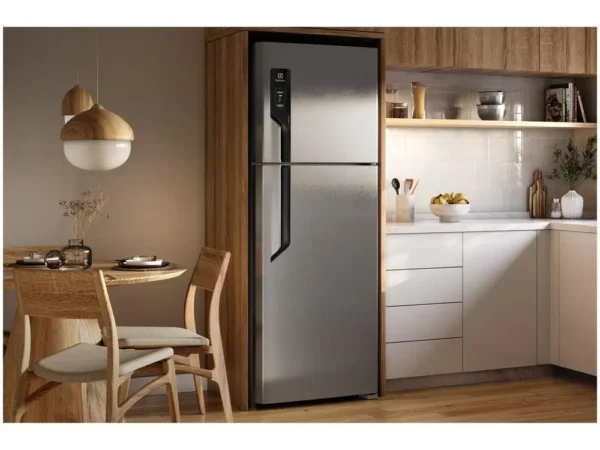 Geladeira/Refrigerador Electrolux Frost Free Duplex Inox Look 480L Efficient TF71S - 110V - Image 2